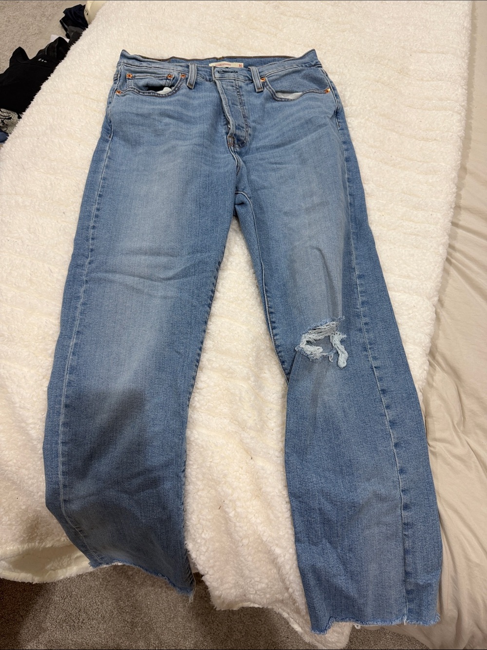 Levi’s wedgie straight jeans